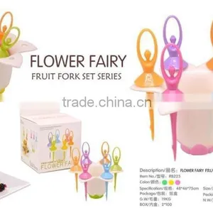 Flower Fairy Fruit Fork Set Series thumbnail-3