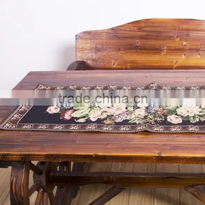 PLUS Natural Burlap Hessian Polyester Banquet Wedding Wholesale Table Runner Cloth thumbnail-1