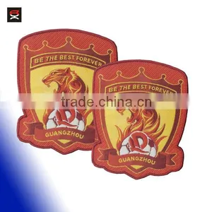 High Class Quality Woven Patch for Soccer Jacket thumbnail-4