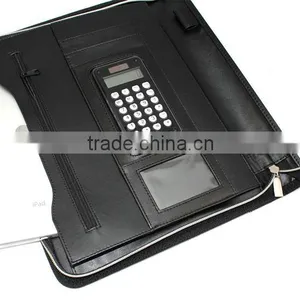 A4 Business Folder Leather/PU Fashionable Cheap Leather Portfolio/ Travel Portfolio Bulk Buy thumbnail-6