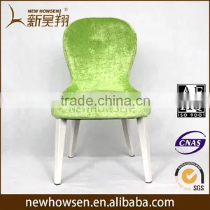 Leather Coffee Shop Dining Chair Indoor thumbnail-3