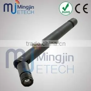 Factory Price 2.4 GHz 3 DBi WiFi Wireless Indoor Omni-Directional Rubber Duck Dipole Antenna thumbnail-1