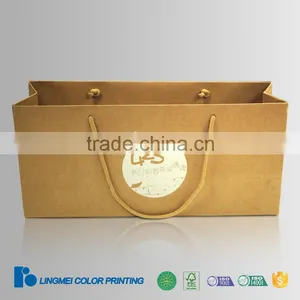 Custom Made Printed Low Cost Paper Bag With Logo Print thumbnail-1