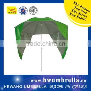 Outdoor Umbrella With Side Pannels With Logo With UV With Silver Coating thumbnail-1