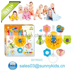 Wholesale Electronic Music Baby Hang Bed Baby Rattles Plastic Baby Ring thumbnail-5