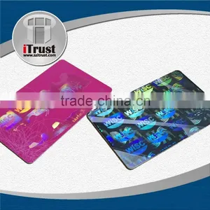 Custom Transparent Hologram Overlays for id Cards Holographic Overlay for Pvc Cards thumbnail-6