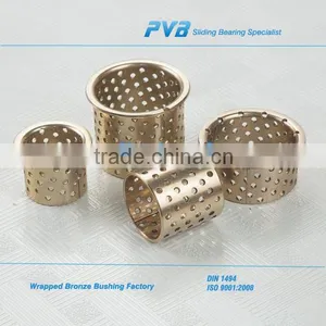 Bronze Bearing Factory,Bronze Bushing Supplier,CuSn8 Flange Bronze Bush thumbnail-3
