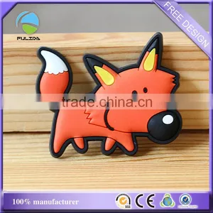 Custom Hedgehog Animal Shaped Promotional Gifts Soft Pvc Fridge Magnet thumbnail-3
