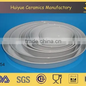 Porcelain Bakeware, Ceramic Plate thumbnail-1