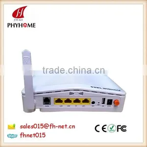 FHR1411K GEPON 4LAN(1GE+3FE)+1VOIP+1WIFI Compatible With Huawei/zte/fiberhome Olt thumbnail-1