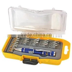 19 in 1 Pocket Pen Type Precision Screwdriver Set Aluminium Screwdriver Eye Glasses Watch Radio Computer Screwdriver thumbnail-1