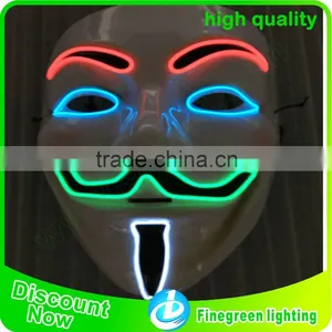 Led V Size Lighting Wire Mask With Different Colors thumbnail-2
