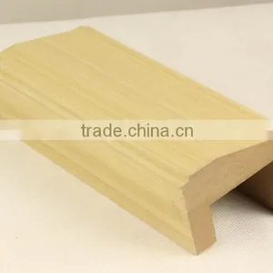 MDF Decorative Moulding Wrapped by EV Golden Teak Veneer thumbnail-2