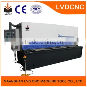 QC12Y 4mm 2500mm Hydraulic CNC Sheet Metal Shearing Machine in Good Quality thumbnail-1