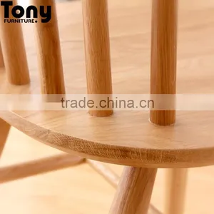 Classic Wood Living Furniture Windsor Wooden Chair thumbnail-5