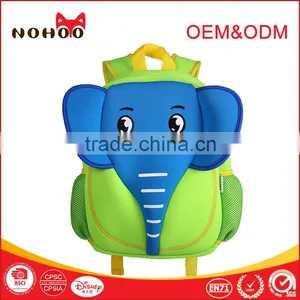 New Fashion 3D Carton Elephant Shape Double Shoulder Bag Kids Backpacks Bags Child Student Bags thumbnail-1