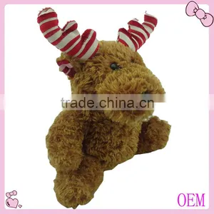 2016 New Designed Plush Reindeer Animal Toy With Scarfs thumbnail-1