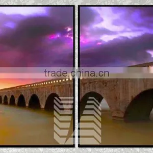 3D Frame Picture of Bridge 3D Lenticular Framed Wall Photo for Home Decoration thumbnail-1