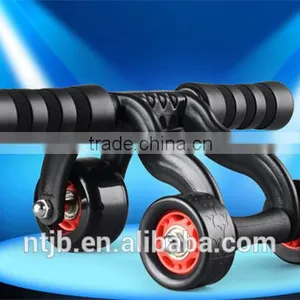 Smooth ab Slider Exercises With ab Mat Fitness Exerciser Abdomonal Abs Wheels thumbnail-1