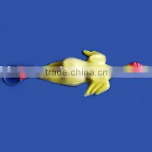 Novelty Rubber Chicken Key Chains thumbnail-1