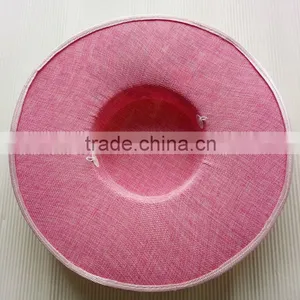 Elegant Artificial PVC Draganfly Decoration Flower Sinamay Fascinator thumbnail-5