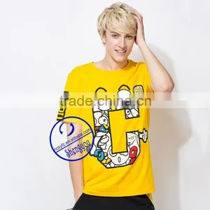 100 Cotton Unisex Couple T-shirt Wholesale China thumbnail-4