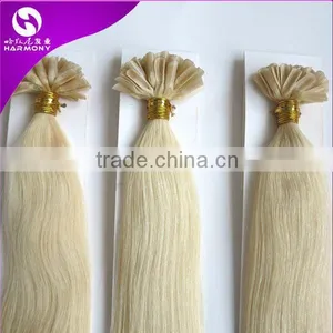 Wholesale 100% Brazilian Remy Virgin Hair 20'' 1g Strand u Tip Keratin Human Hair Extension for Black Women thumbnail-6