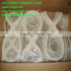 HOT SELLING GOOD White Color Plastic Wig Stand thumbnail-1