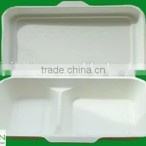 Hot Selling Best Quality Bagasse Disposable Biodegradable Hot Food Plate thumbnail-3