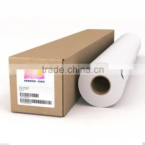 Bright Matte Water Resistant 100% Polyester Fabric Roll for Inkjet Pigment Ink thumbnail-1