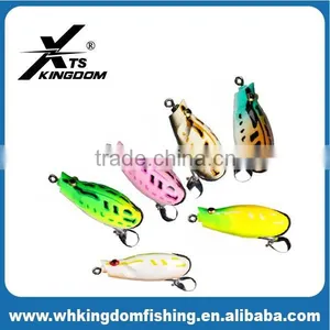 55mm 12.5g Soft Plastic Fishing Frog thumbnail-1