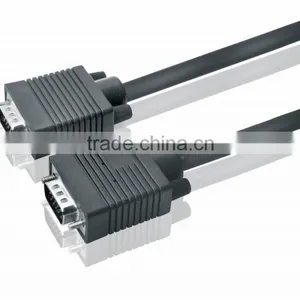 High Quality 3+6 VGA Cable With Ferrite Filter for PC Monitor thumbnail-1