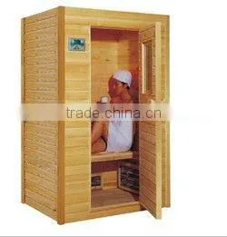 Infrared Double Room/farared Slimming Cabinet and Blanket/Wooden Mobile Sauna Room thumbnail-1