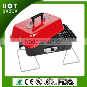Outdoor Portable Foldable Square Charcoal Bbq Grill thumbnail-1