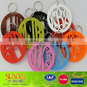 Colorful Acrylic Keychain thumbnail-1