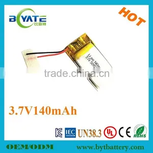 Wholesale Price 303030 3.7V180mAh Desk Lamp Battery With PCB Protection thumbnail-2