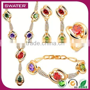 Indonesia Wholesale Jewelry Indian Bridal Jewelry Sets Jodha Akbar Jewelry Set thumbnail-1