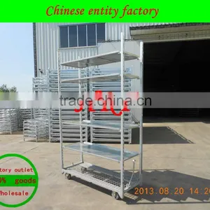 Decorative Flower Trolley, Danish Cart Flower Cart, Greenhouse Trolley Cart Display Flower Cart thumbnail-6