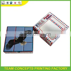 3x3 Owl Puzzle Cube Blocks Game thumbnail-1