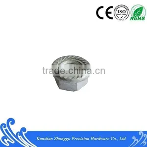 Hexagon Nuts With Flange DIN6923 Carbon Steel Dacromet M10 thumbnail-1