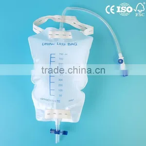 750ml PVC Urine Leg Bag thumbnail-1