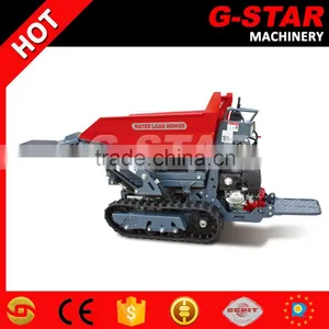 BY800 Mini Track Dumper for Sales Hydraulic Mini Dumper thumbnail-4