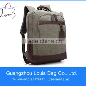Multifunctional Backpack Notebook Backpack,casual Vintage Canvas Backpack,canvas Stripe Backpacks thumbnail-1