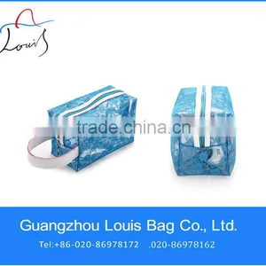 Cosmetic Bag With Flower Printed thumbnail-1