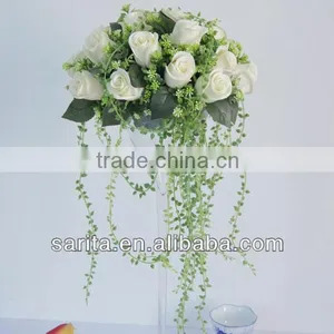 Hot Sale Artificial Real Touch Flower Rose for Wedding Decoration thumbnail-1