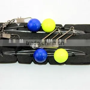 Surfcasting Rig Pulley Float Rig Two Trace Blue & Yellow Floats thumbnail-4