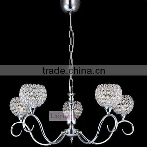 Clear Crystal Chandelier & Stunning Zhongshan Light thumbnail-1