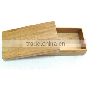 Bamboo Multiple Glasses Multipurpose Storage Box thumbnail-3