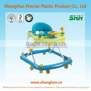 4 or 8 Wheels Animals Style Baby Walker Round With Music and Light thumbnail-1