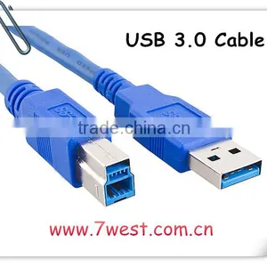 High Speed USB 3.0 A Male to B Male Printer Scanner Cable thumbnail-1